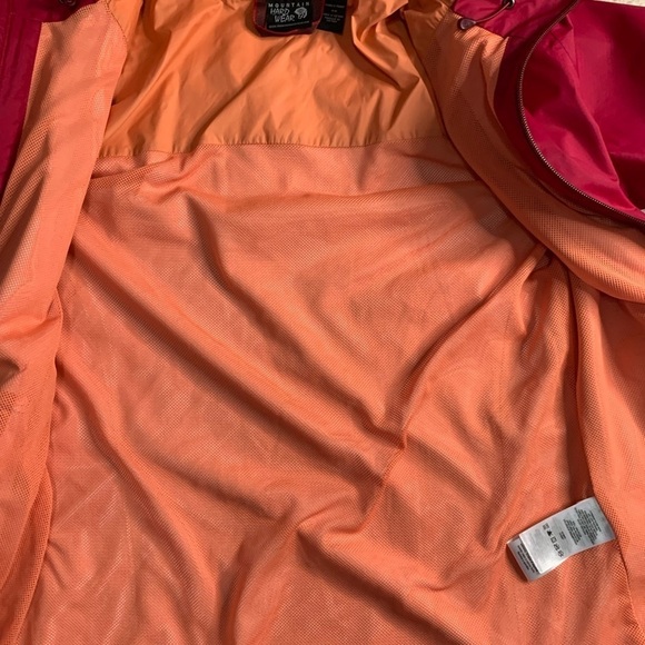 Mountain Hardwear Hooded Rain Coat Women Size Medium - Picture 6 of 8
